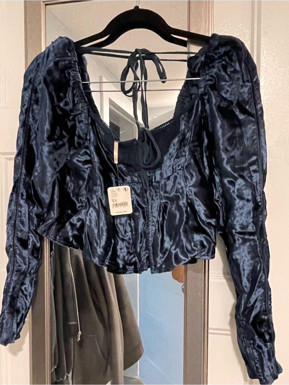 Free People Velvet Crop Top - Women